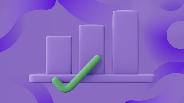 violet chart showing employee performance improvement with free PIP templates 