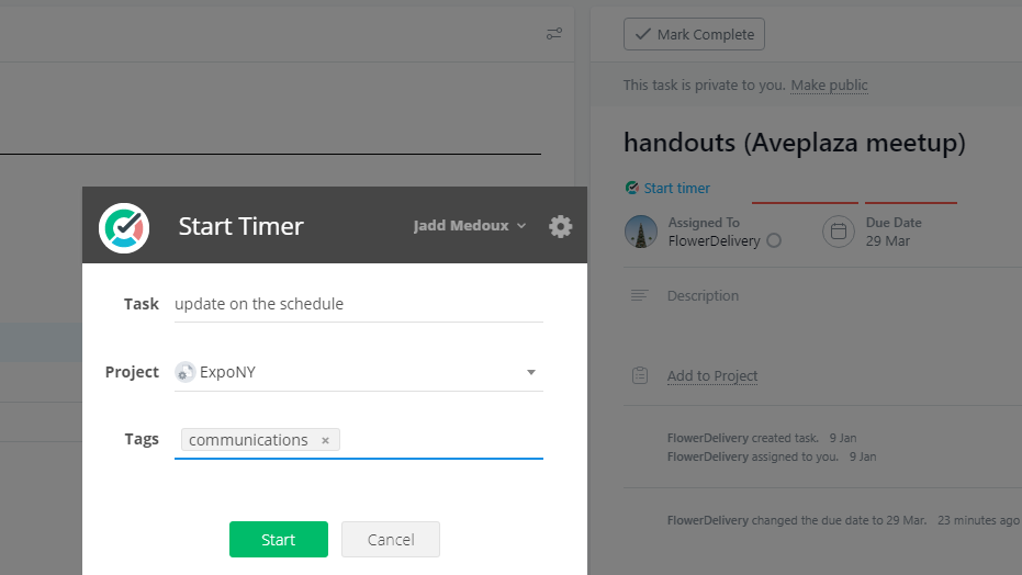 asana time tracking