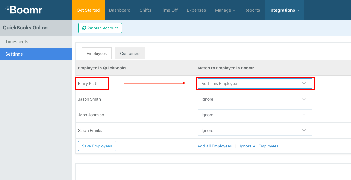  Quickbooks online time tracking 1