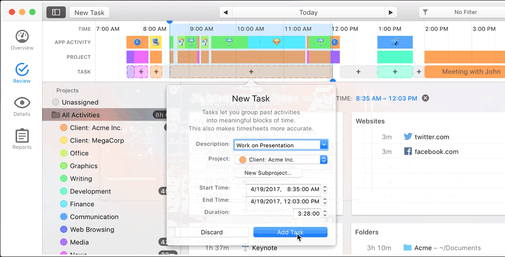 best time tracking app for mac and iphone