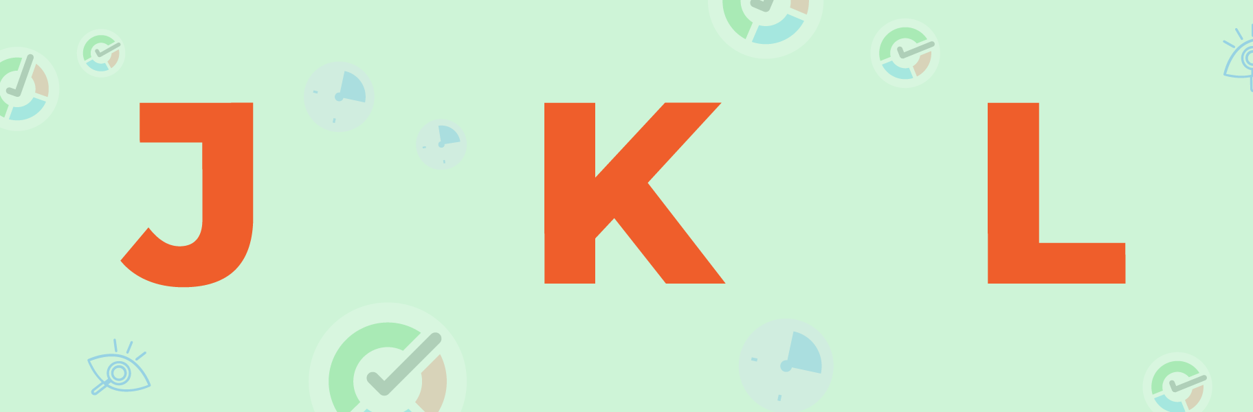 j k l letters image 