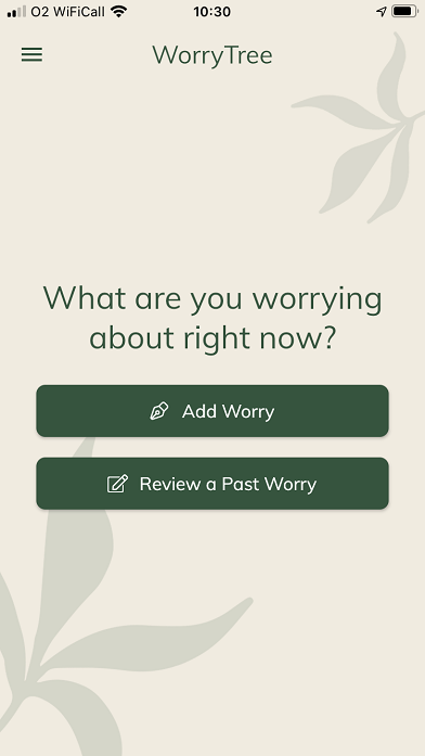 worry tree app 