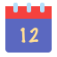 an icon of the calendar 