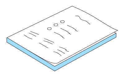 big icon of notepad 