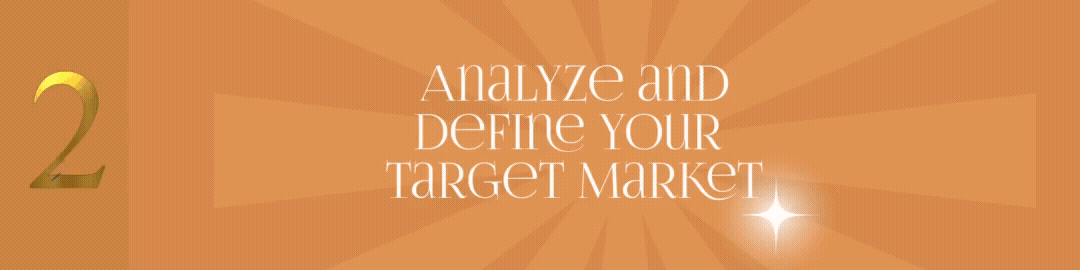 text analyze and define your target market 