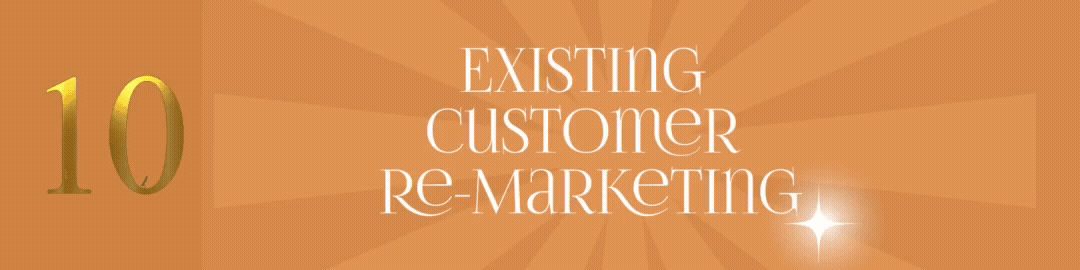 text existing customer remarketing 