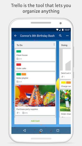 Trello mobile app for Android