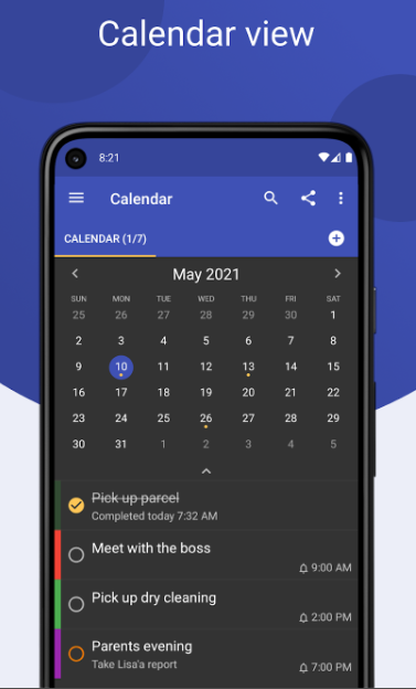 Tasks mobile app for Android