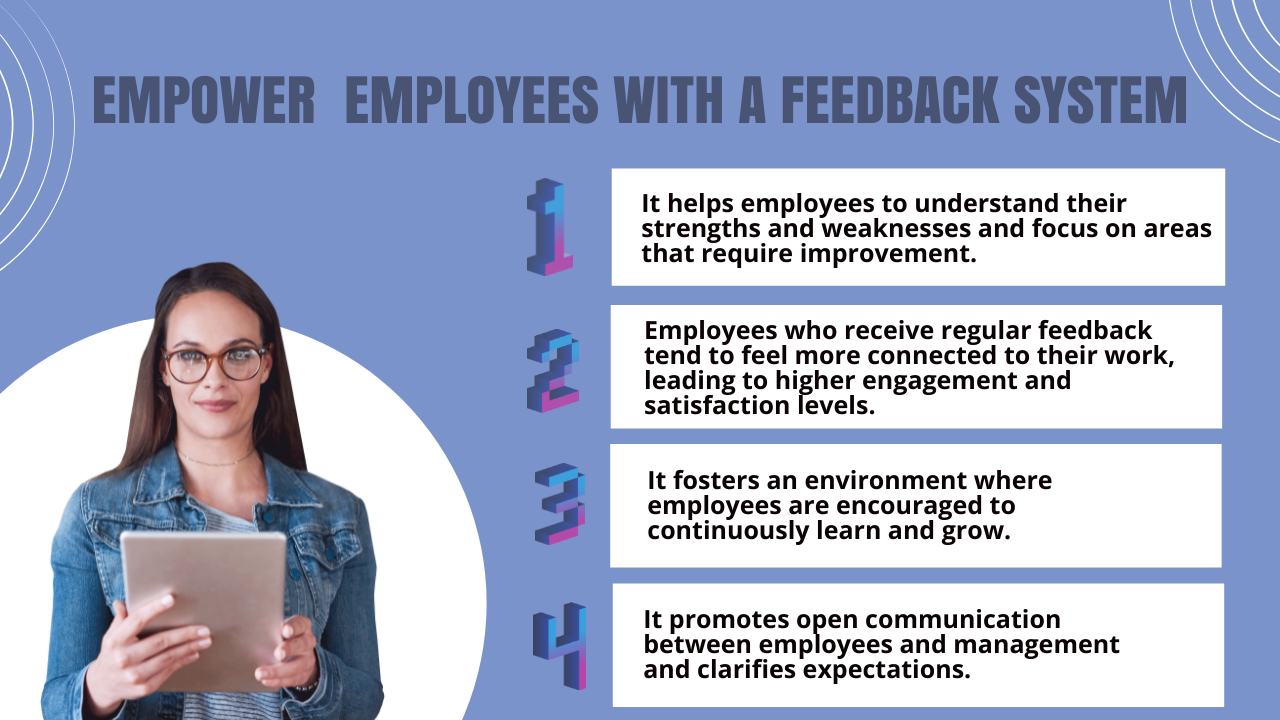 mindmap for benefits of a feedback system 