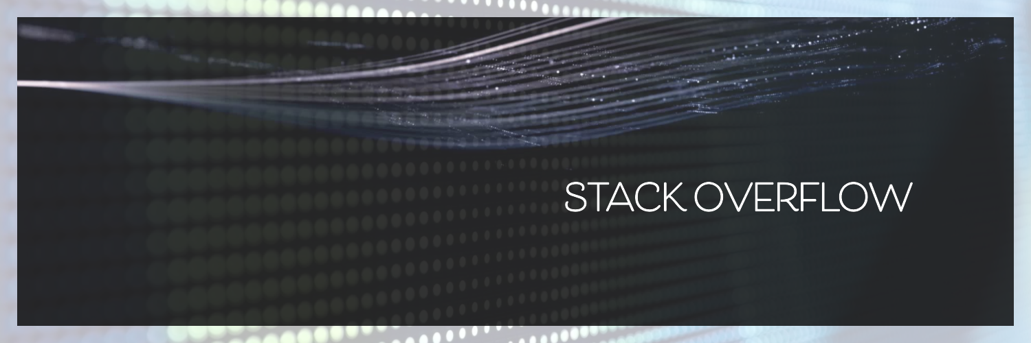 banner for Stack Overflow tech site 