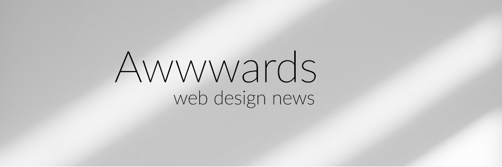 banner for Awwwards tech site