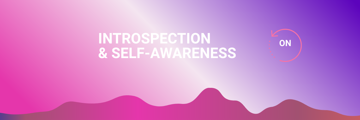 banner for self-awareness
