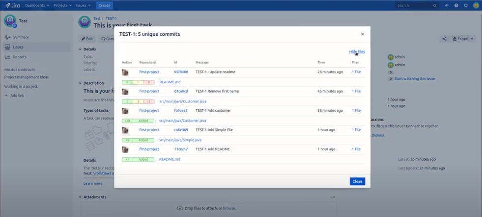 Smart Git Jira Plugin