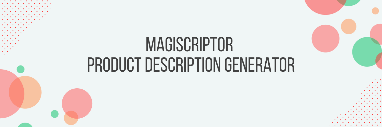 banner for Magiscriptor 