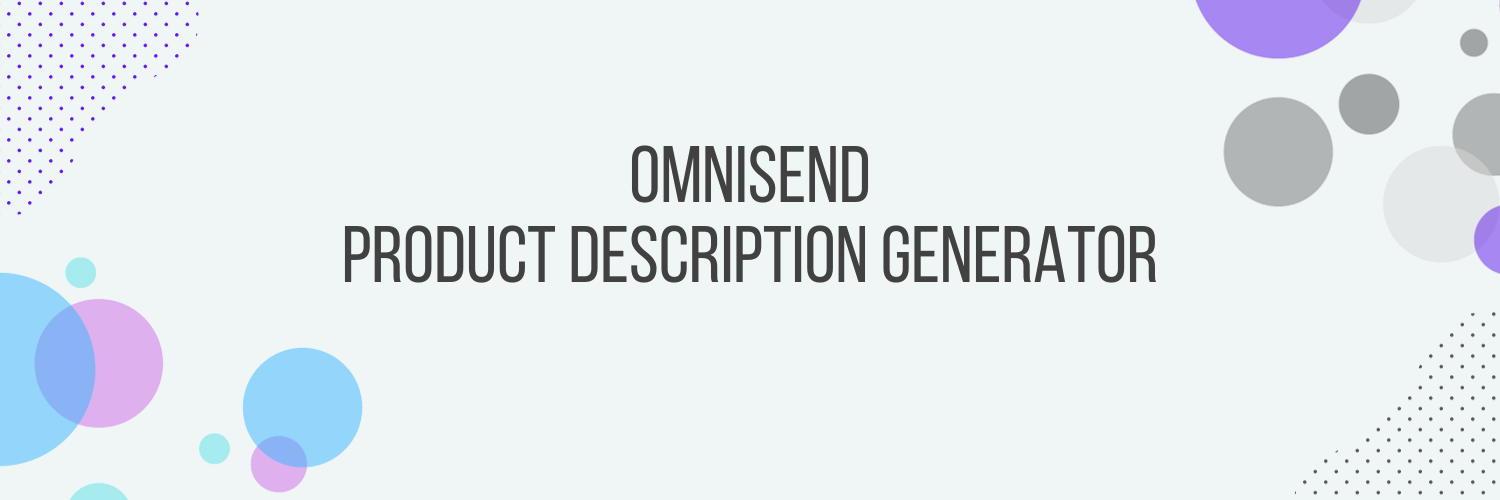 banner for Omnisend 
