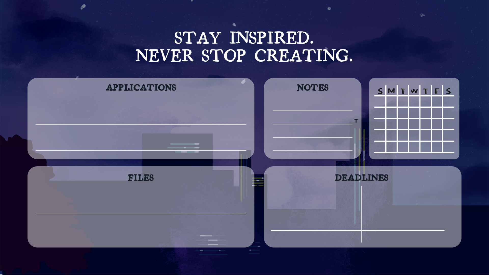 designer's daily schedule 