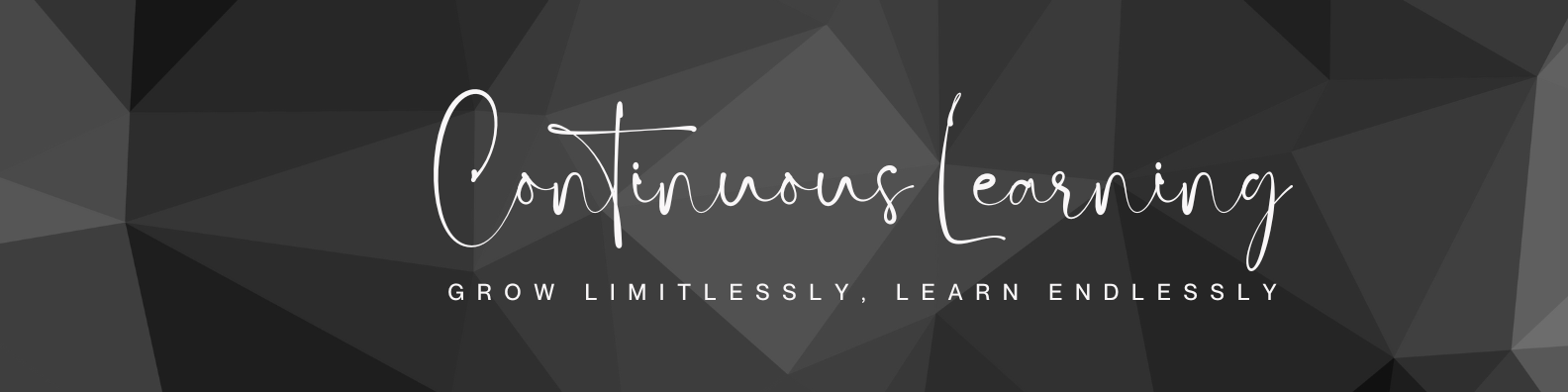 continuous learning banner 