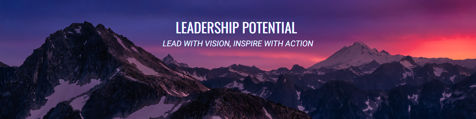 leadership potential banner 