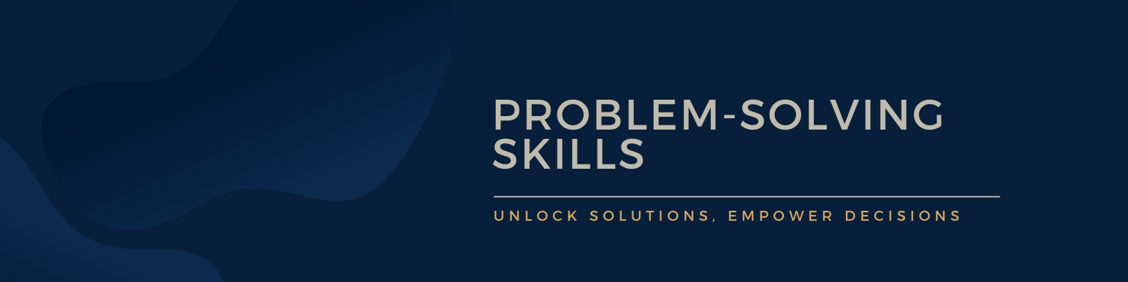 problem-solving skills banner 