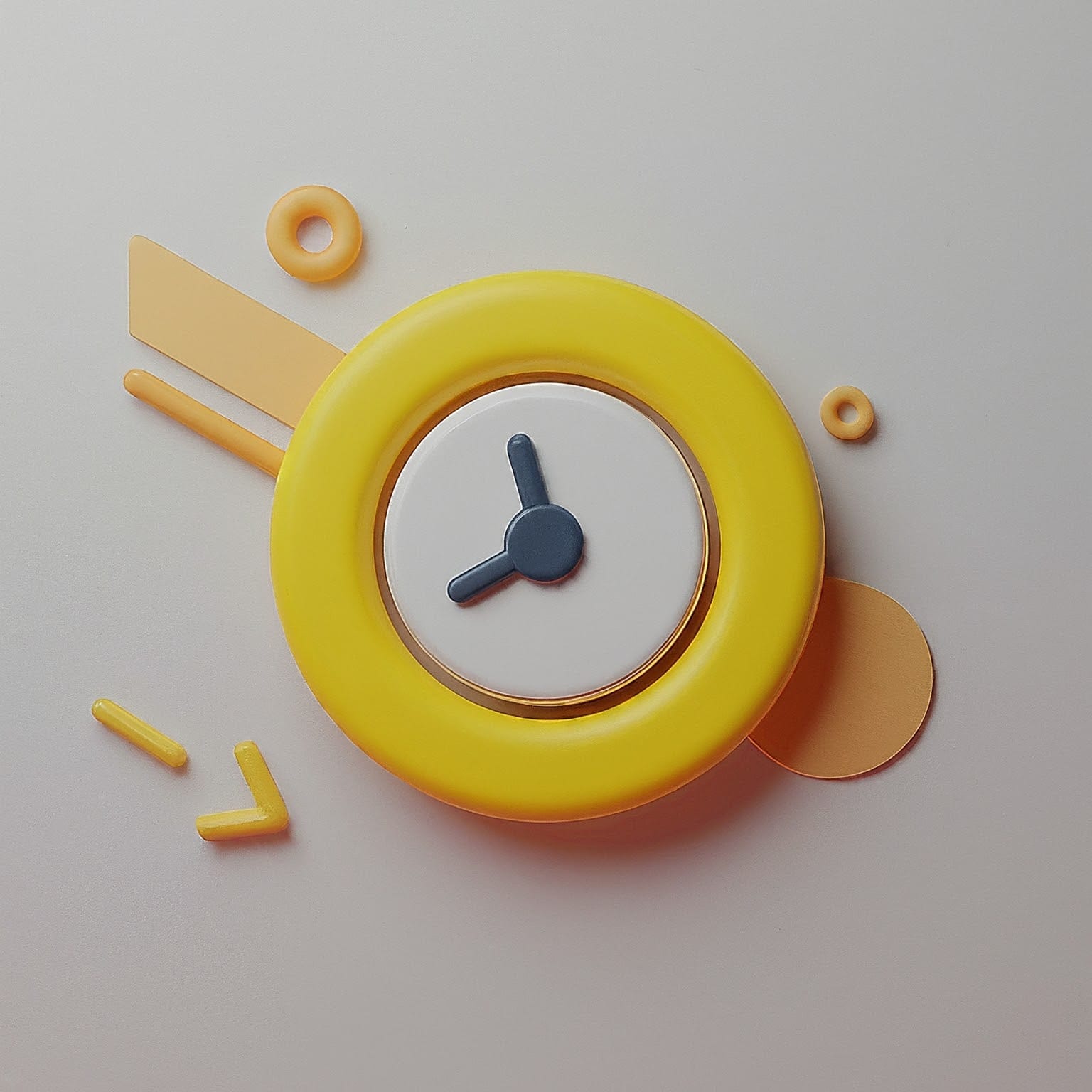clock icon for work shift management 