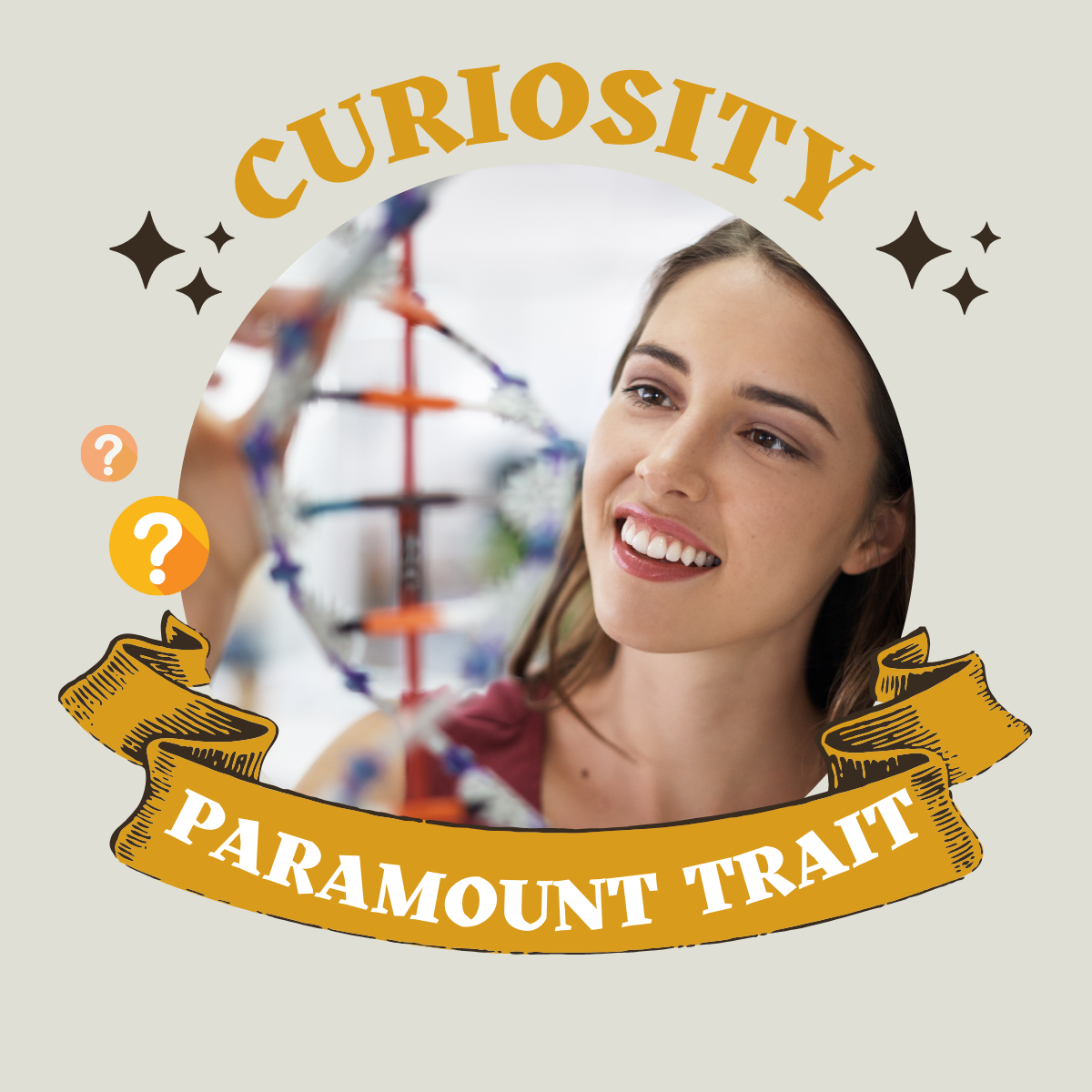 banner for curiosity as employee's top trait