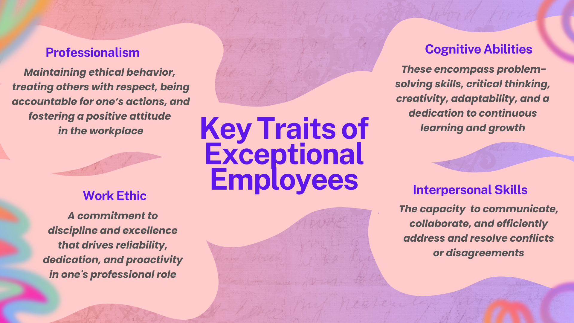 key traits of employees 