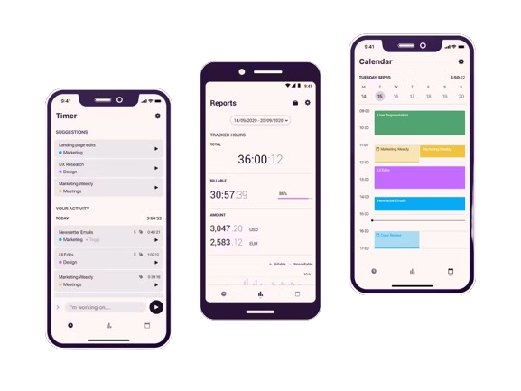 toggl track mobile time tracking app 