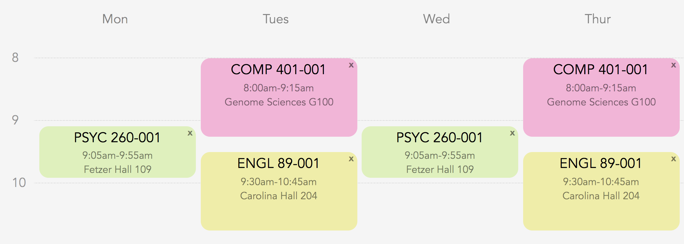 courscicle for students 