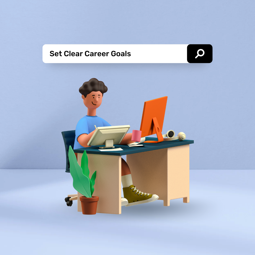 how to set career goals banner 