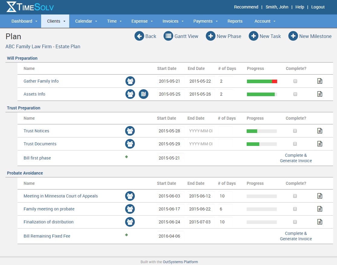 timesolv for work hours tracked