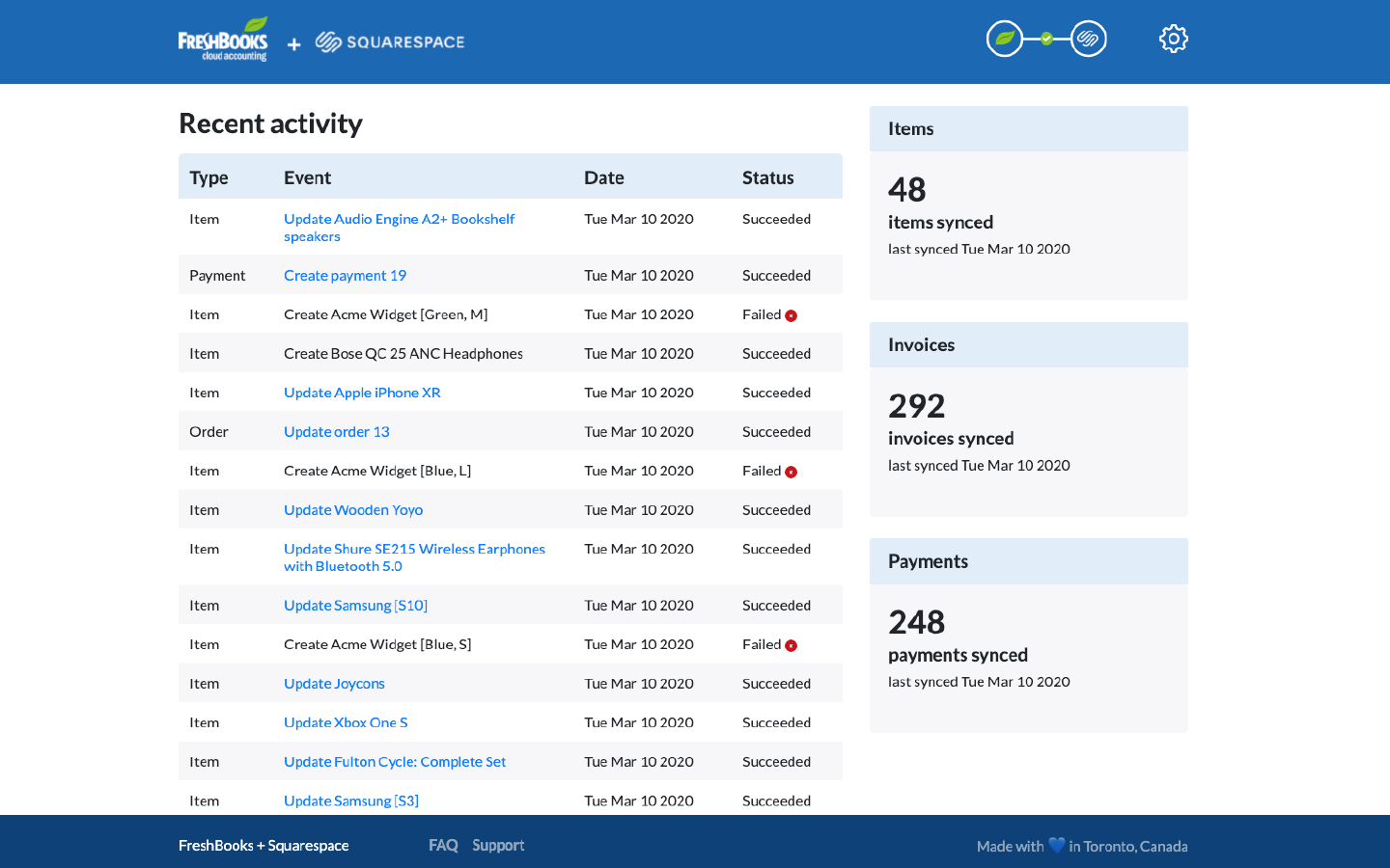 freshbooks time tracking