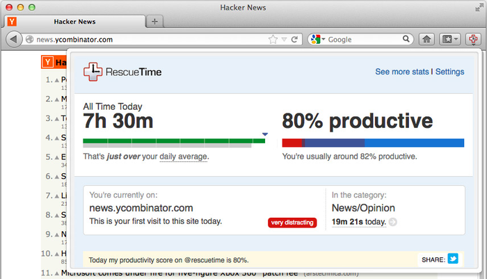 rescue time for freelancers