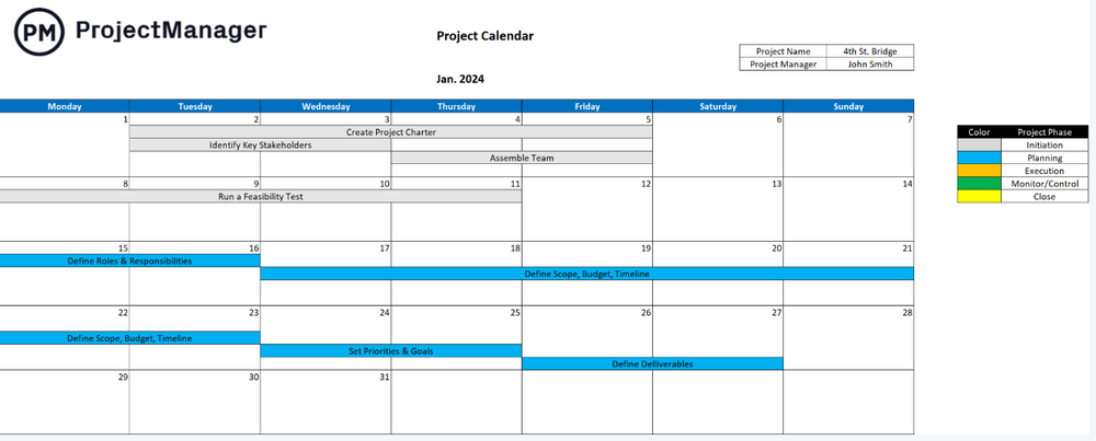 Best 12 FREE blank Calendar Templates for Planning in 2024
