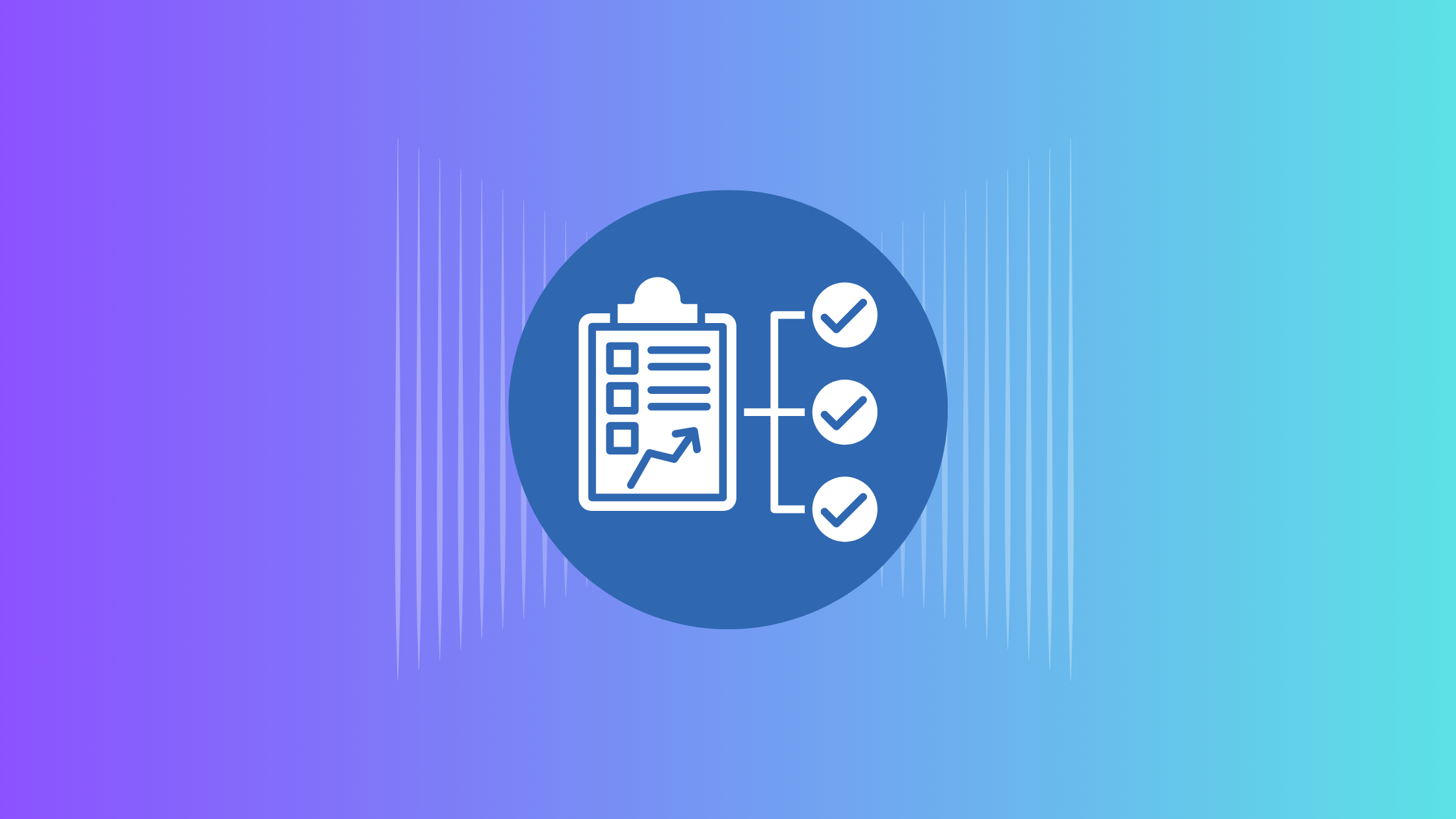 a list of multiple projects on the blue background