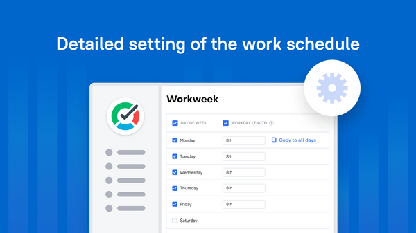 TMetric Adds Individual Work Schedules of Employees