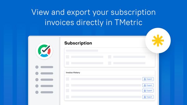Changes to Subscription: adding payment history and exporting invoices