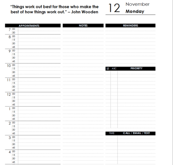 Best 12 FREE blank Calendar Templates for Planning in 2024