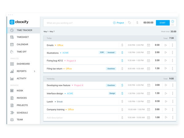 Best 10 Employee Time Tracking Apps in 2026