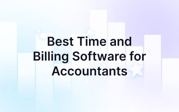 best billing and time tracking software for accountants 