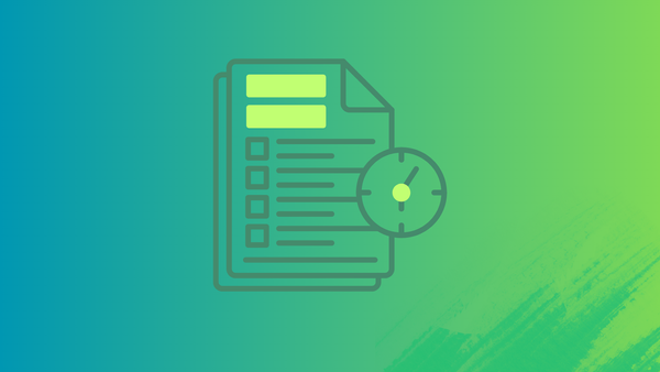Green-yellow minimalist banner: How to use automated timesheets to save time and reduce errors