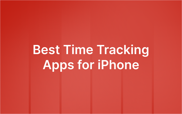 5 Best Time Tracking Apps for iPhone