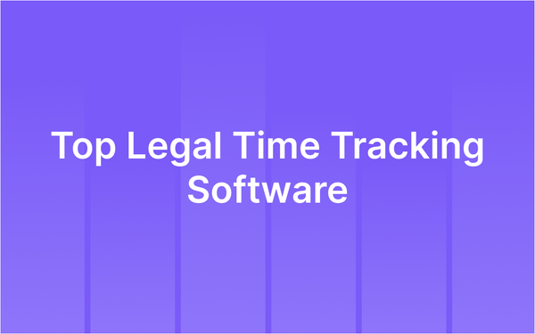 Top 5 Legal Time Tracking Software in 2026